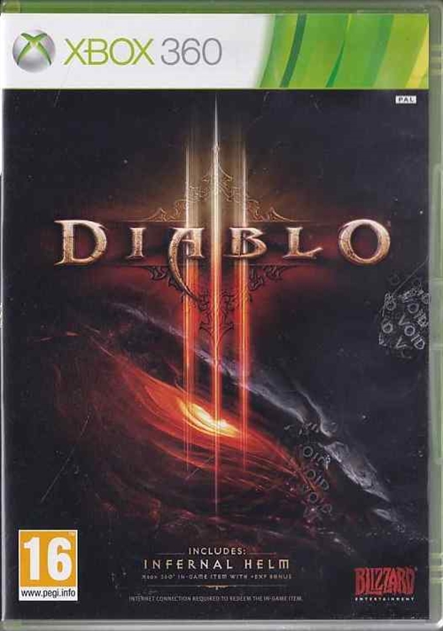 Diablo 3 - XBOX 360 (B Grade) (Genbrug)